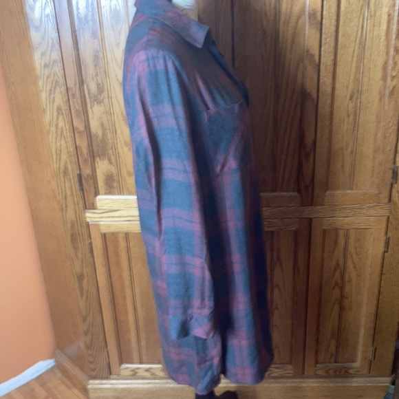 Anthropologie cloth & stone plaid tunic dress - Picture 7 of 12